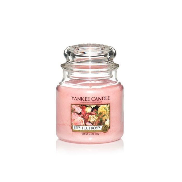 Yankee Candle Fresh Cut Roses Medium Jar-1